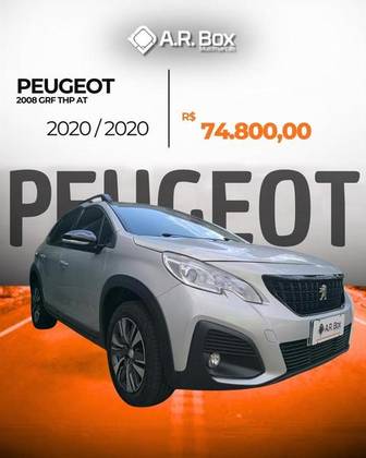 PEUGEOT 2008 1.6 16V THP FLEX GRIFFE 4P AUTOMÁTICO PEUGEOT 2008 1.6 16V THP FLEX GRIFFE 4P AUTOMÁTICO